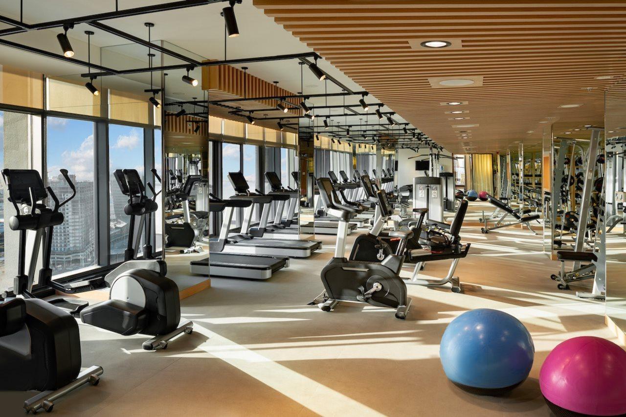 Апарт готель Millennium Atria Business Bay Дубай Екстер'єр фото The gym at the hotel