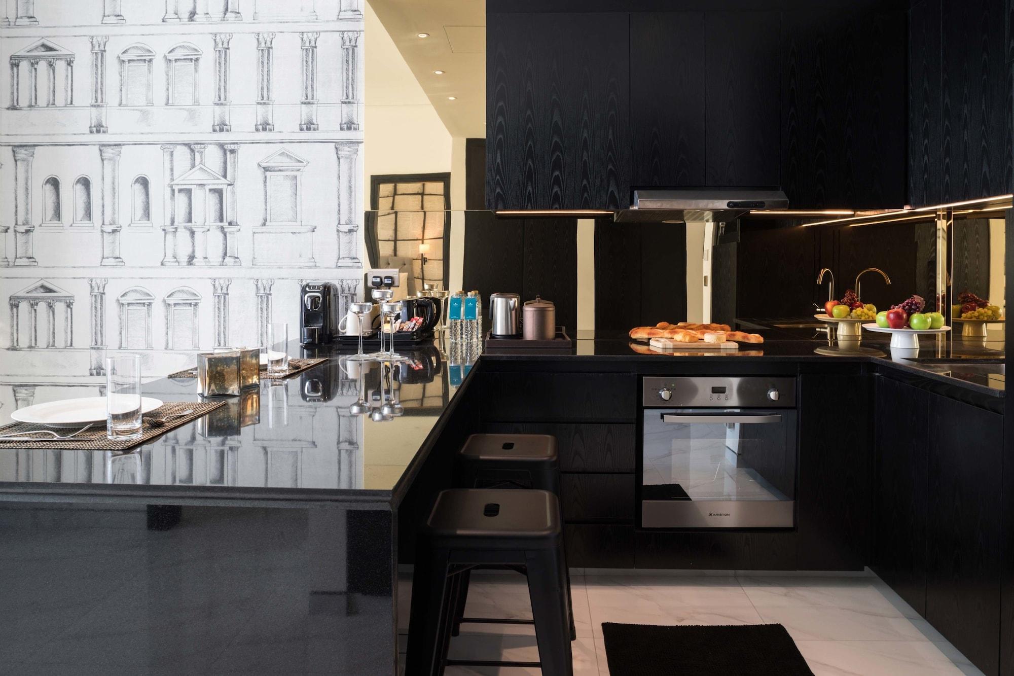 Апарт готель Millennium Atria Business Bay Дубай Екстер'єр фото A kitchen in a private home