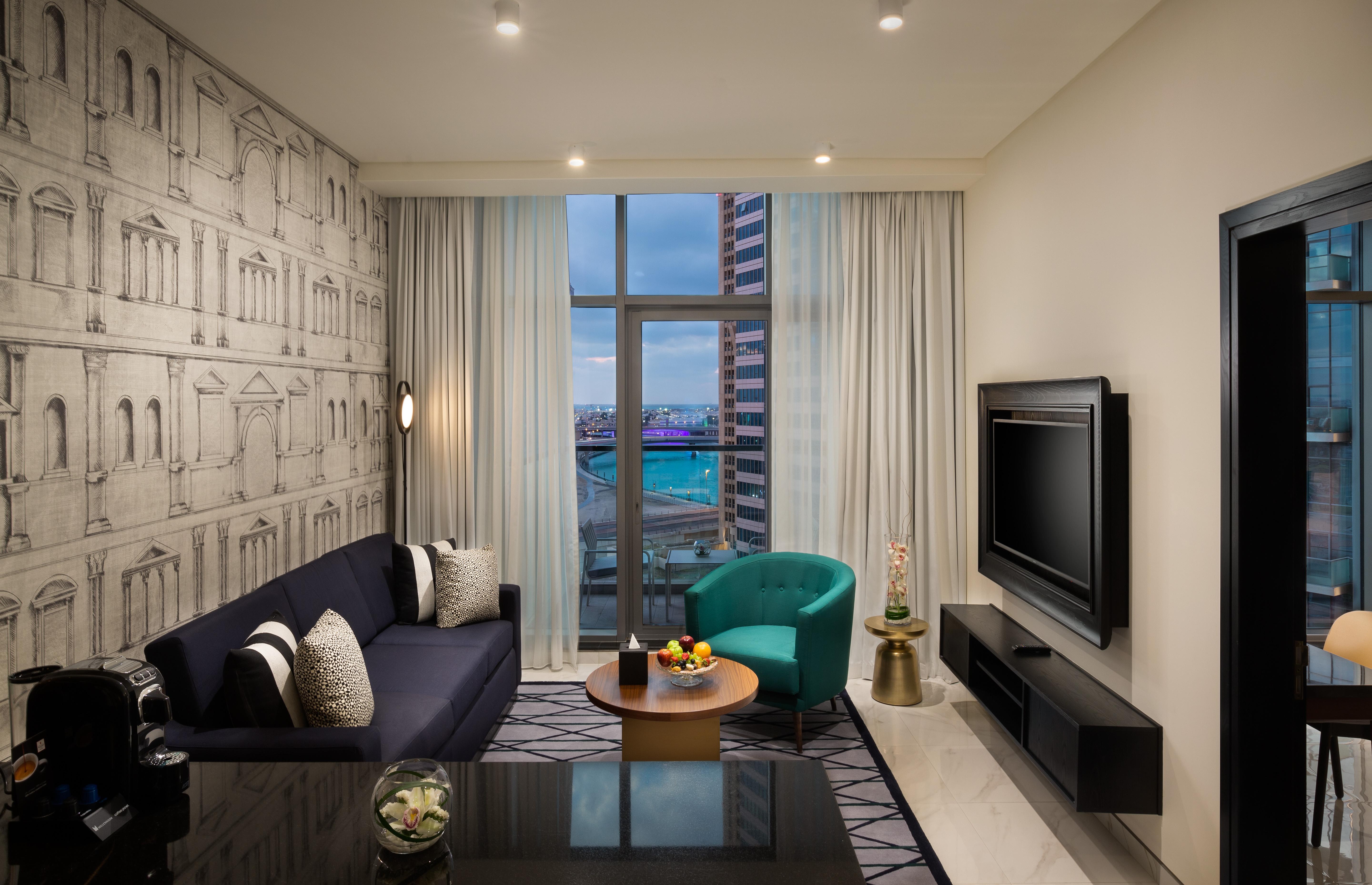 Апарт готель Millennium Atria Business Bay Дубай Екстер'єр фото Living room