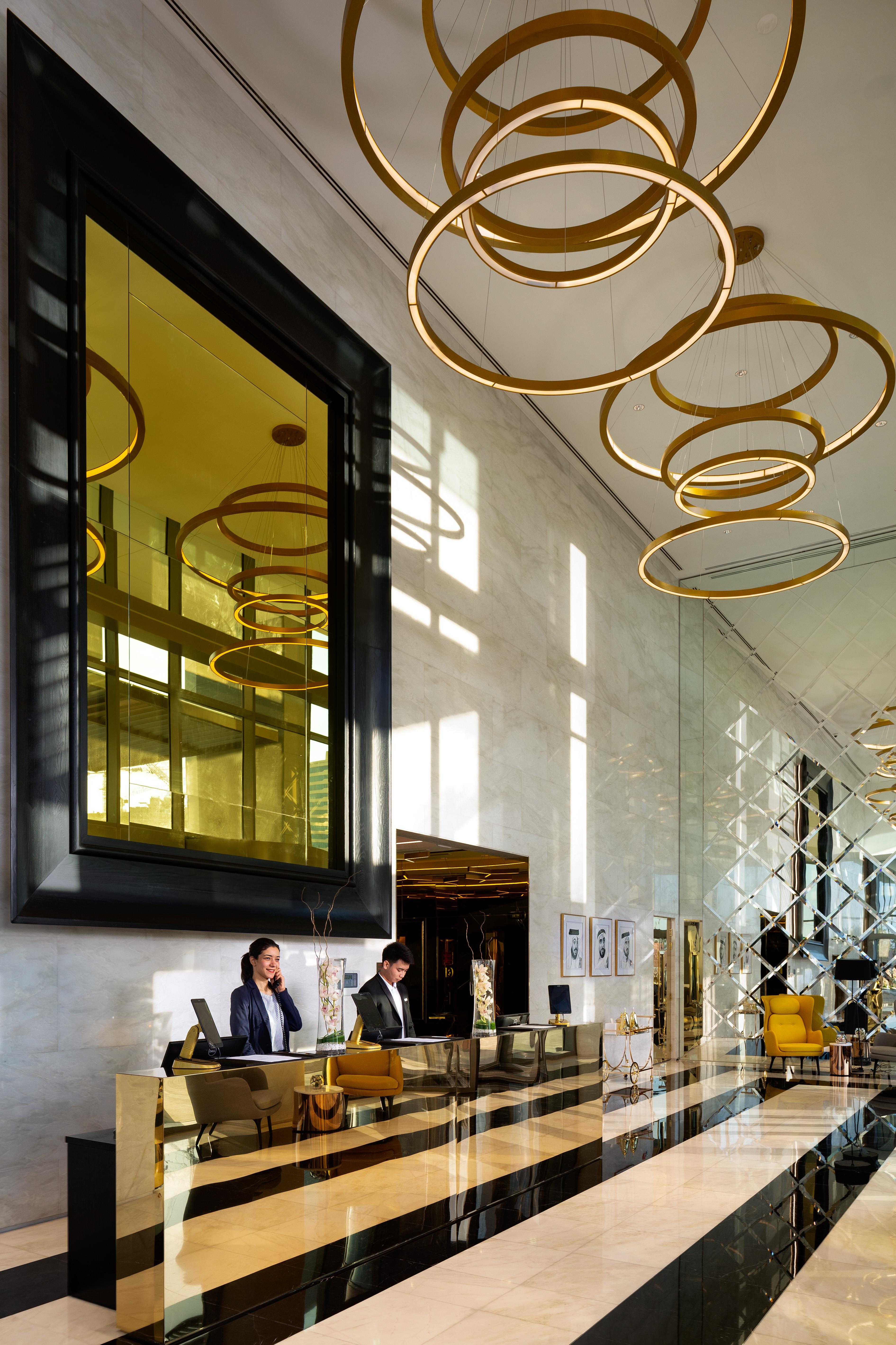Апарт готель Millennium Atria Business Bay Дубай Екстер'єр фото The lobby of the hotel