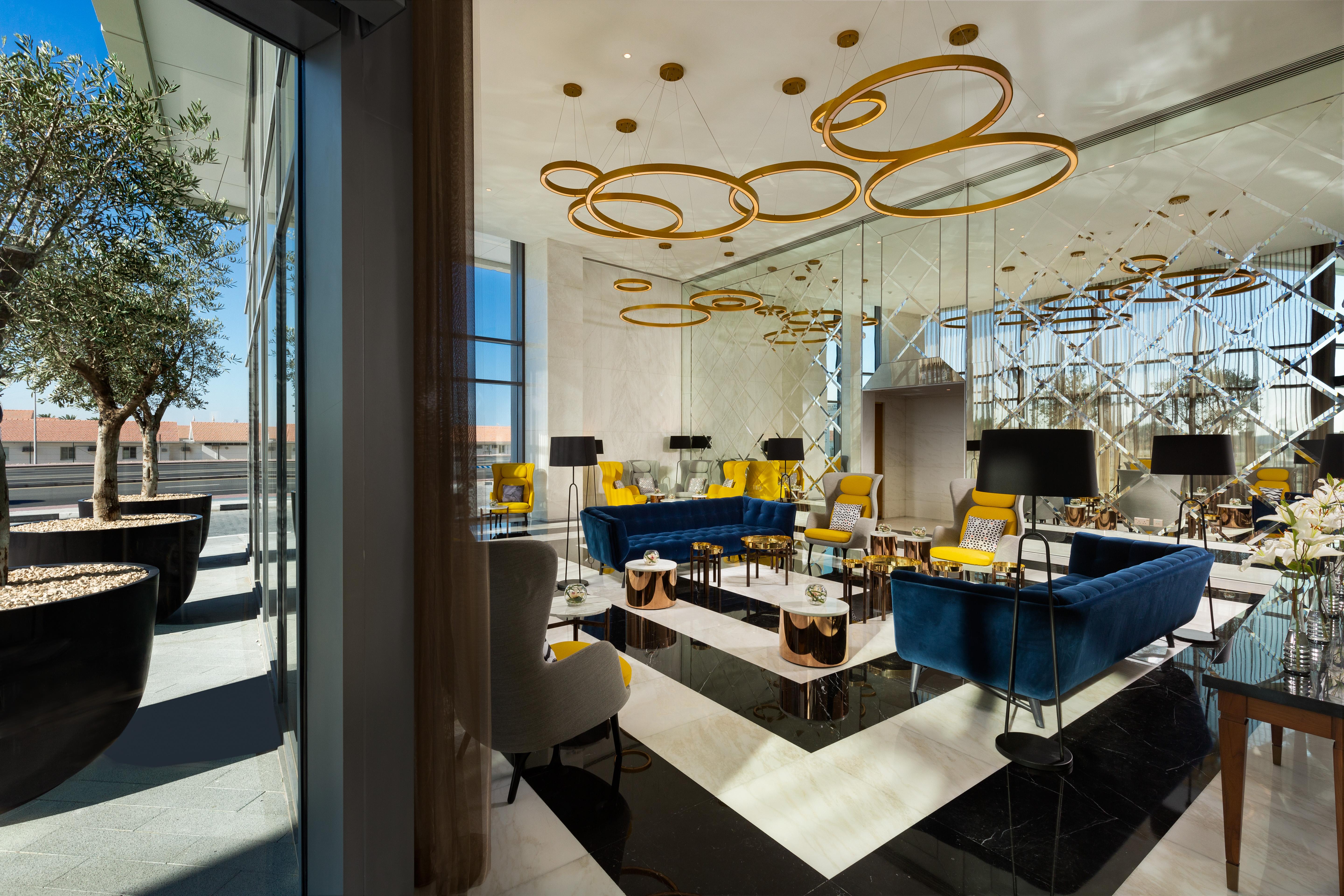 Апарт готель Millennium Atria Business Bay Дубай Екстер'єр фото The interior of the lounge