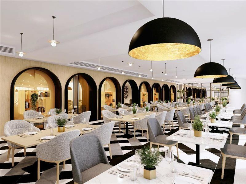 Апарт готель Millennium Atria Business Bay Дубай Екстер'єр фото Restaurant